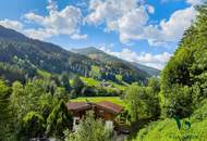 Exklusives Baugrundstück mit genehmigungsreifer Einreichplanung für Berg-Chalet auf 4 Etagen
