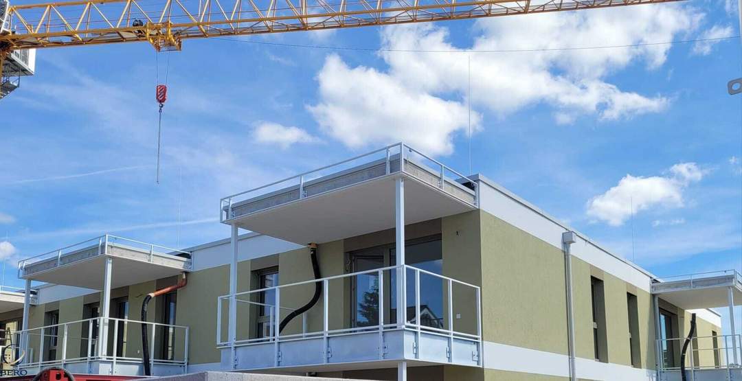 Provisionsfreie Erstbezugs-Wohnung mit 3-Zimmern mit sonniger Südterrasse in zentraler Lage in Bad Vöslau