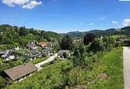 Naturverbundenes Baugrundstück mit traumhaftem Ausblick in Aspang