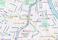 Lichtdurchflutete Dachgeschoß-Maisonette mit zwei Terrassen in Toplage nahe Währinger Straße / WIFI