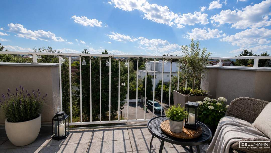 Maisonette mit Terrasse, Weitblick und Garage in Hietzing | ZELLMANN IMMOBILIEN