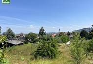 RARITÄT - beliebter Baugrund (Baurecht) in begehrter Aussichtslage am Fusse des Wienerwald zum vernünftigen Preis