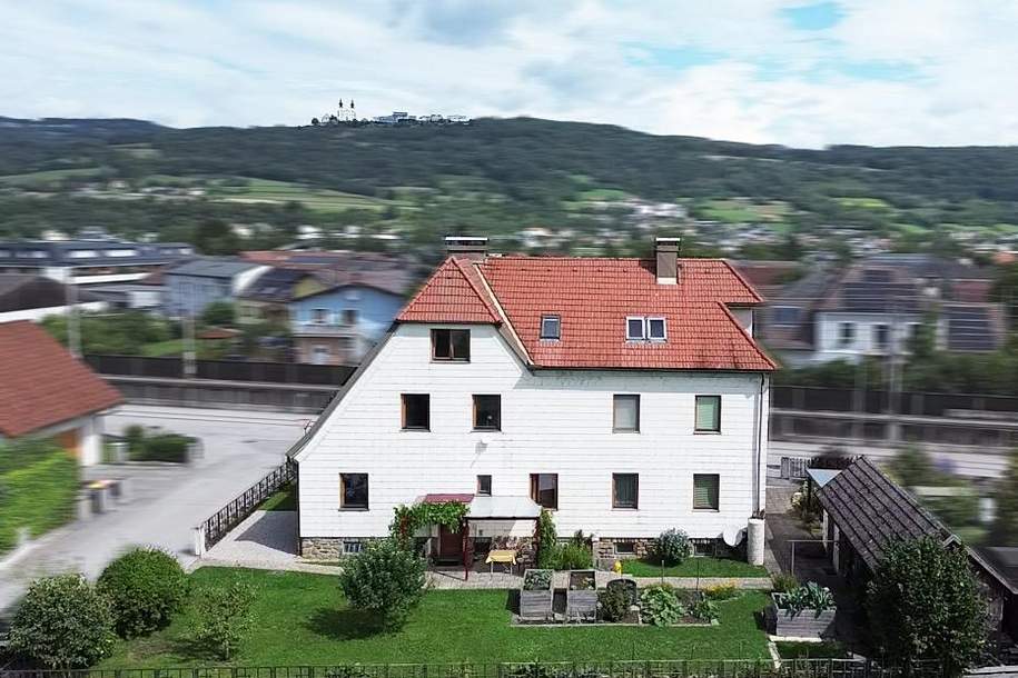 Raumwunder: teilsanierungsbedürftiges Mehrfamilienhaus in Krummnußbaum samt Garten!, Haus-kauf, 274.900,€, 3375 Melk