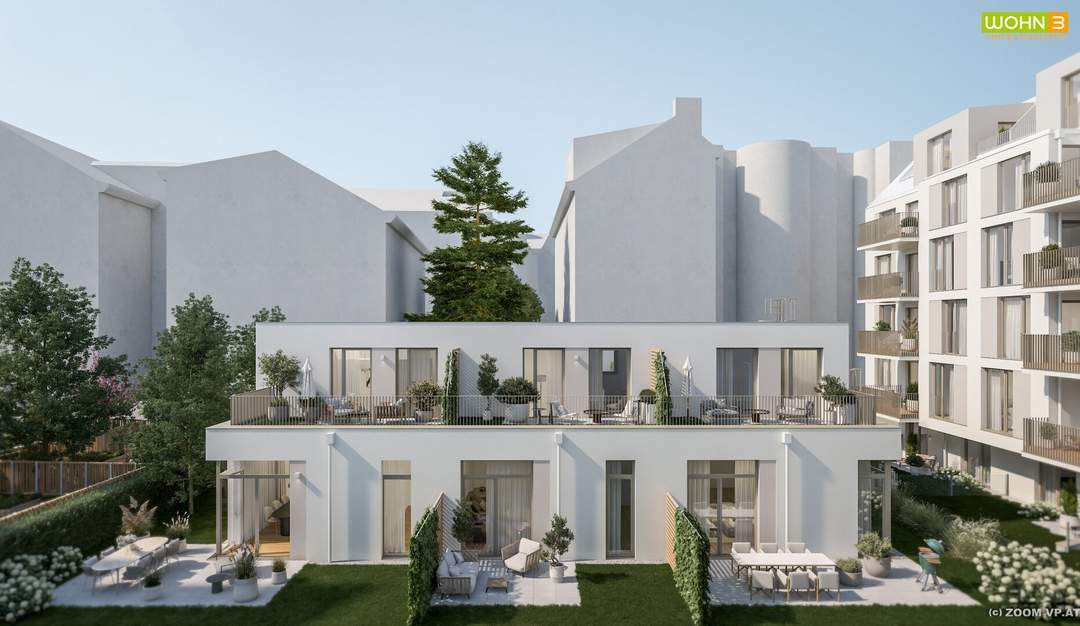 LILIE: (T)Raumgenuss mit 4 Terrassen &amp; 80 m² Gartenfläche