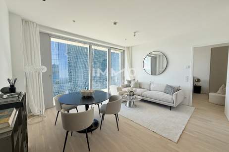 40. Etage - Westseitiges 2-Zimmer-Apartment mit Weitblick und Abendsonne, Wohnung-miete, 1.100,00,€, 1220 Wien 22., Donaustadt