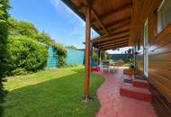 Seeparadies – voll ausgestattetes Mobilheim auf ca. 120 m² Pachtgrund, Garten, Terrasse