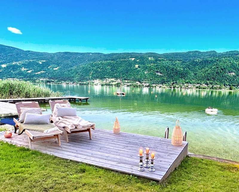 Neuer Seebungalow am Ossiacher See - beim Skiberg Gerlitzen