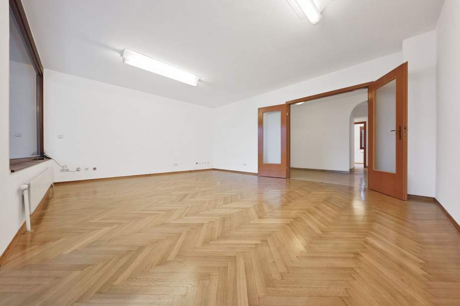 117m² Wohnung mit 4 Zimmern und Balkon | ruhige Lage | alle Räume zentral begehbar, Wohnung-miete, 1.665,59,€, 1190 Wien 19., Döbling