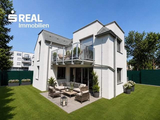 exklusive Maisonette-Wohnung, 5 Zimmer mit Garten und 3 Stellplätzen