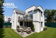 exklusive Maisonette-Wohnung, 5 Zimmer mit Garten und 3 Stellplätzen