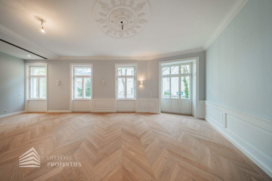 Stilvolle 3-Zimmer-Eigentumswohnung mit Balkon, Erstbezug, Wohnung-kauf, 1.390.000,€, 1090 Wien 9., Alsergrund