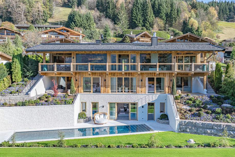 Einzigartige Luxusvilla in unverbaubarer Toplage, Haus-kauf, 14.900.000,€, 6371 Kitzbühel