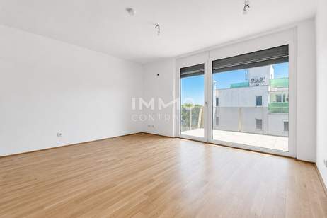Sonnige 2-Zimmer-Balkonwohnung nahe Alte Donau & U1 – provisionsfreier Erstbezug mit Donauturmblick, Wohnung-kauf, 259.500,€, 1210 Wien 22., Donaustadt