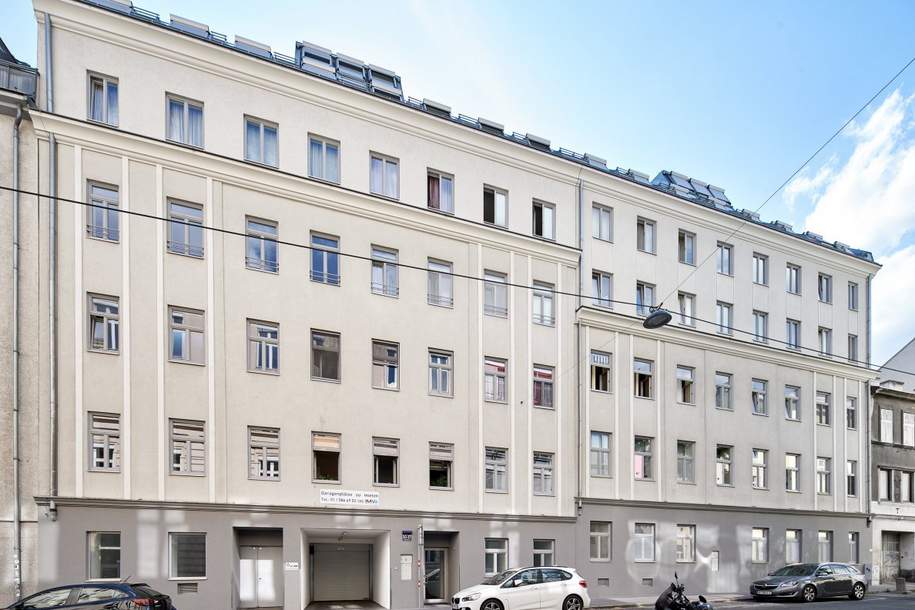 2006 errichtete DG-Wohnung um € 3.000,- pro m² - unbefristet zum Kat.A Mietzins vermietet, Wohnung-kauf, 299.000,€, 1150 Wien 15., Rudolfsheim-Fünfhaus