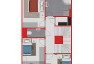 "4 Zimmer-Wohnung mit großer Dachterrasse, Loggia und Garagenstellplatz!"