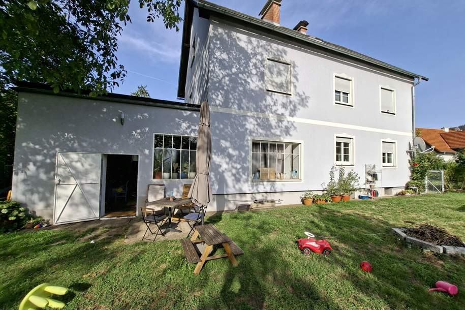 Einzigartiges, schönes und großzügiges Haus mit 62m² ehem. Schmiede, schönem ebenen Grund, in begehrter Lage, Haus-kauf, 495.000,€, 8111 Graz-Umgebung