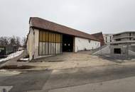 GEWERBELAGER / HALLE MIT FREIFLÄCHE &amp; PARKPLÄTZEN