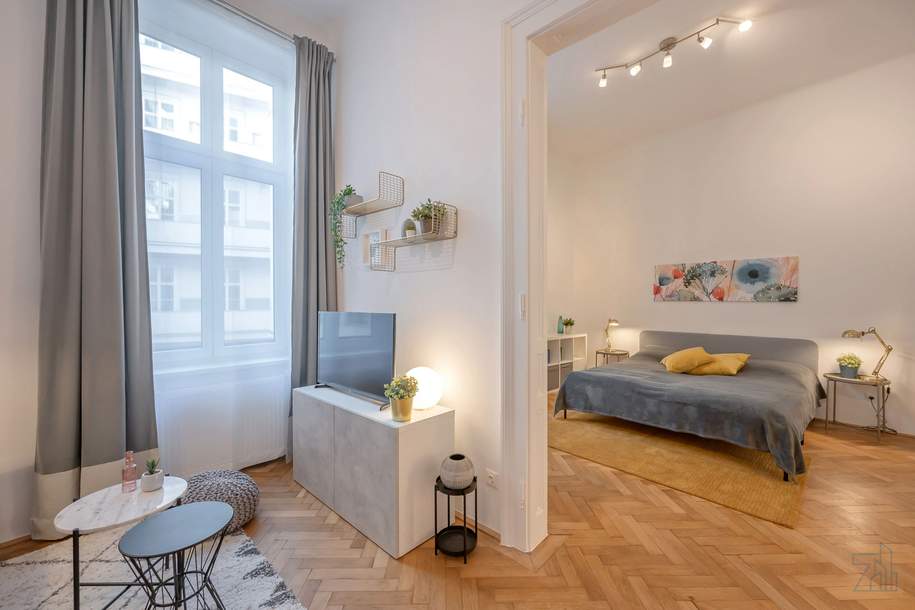 Altbau-Cityapartment komplett hofseitig & ruhig|sofort bezugsfertig | 3 Zimmer, Wohnung-kauf, 837.500,€, 1010 Wien 1., Innere Stadt