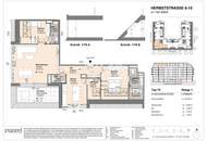 Wohnen im Dachgeschoß! 3 Zimmer, 2 Bäder en-suite! NEUBAU!