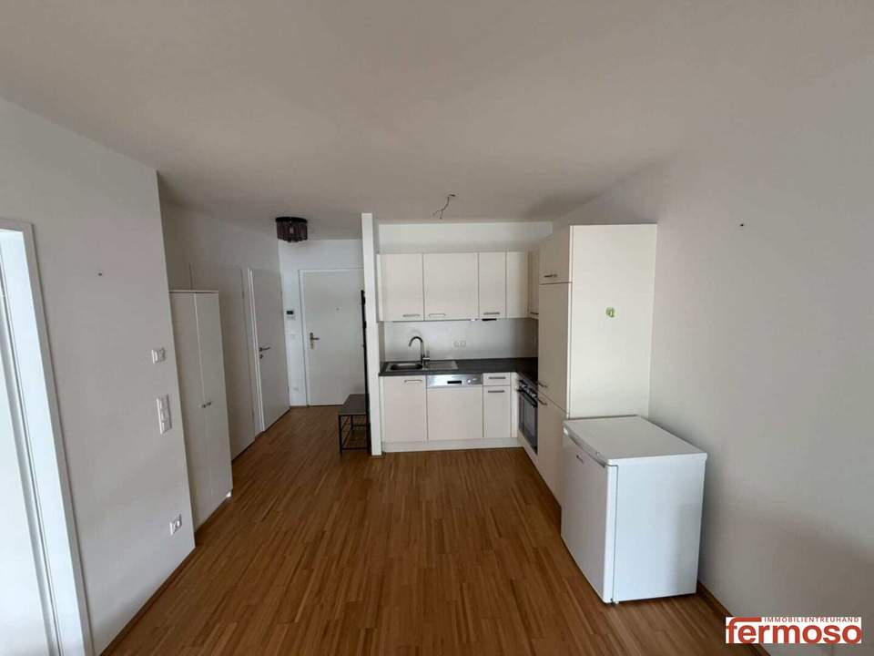 Moderne 1-Zimmer-Wohnung mit Balkon, Einbauküche &amp; Fußbodenheizung in 1200 Wien, 999 € Miete