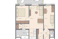 Modernes 3-Zimmer-WohnPlus-Apartment mit zwei Eingängen und Balkon