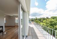Neuwertige DG-Wohnung nahe des Botanischen Gartens mit Blick über Wien!