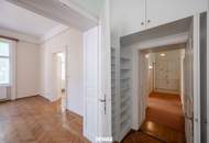 Stilvoll, ruhig, urban: 4-Zimmer mit Balkon in gefragter Wiener Lage