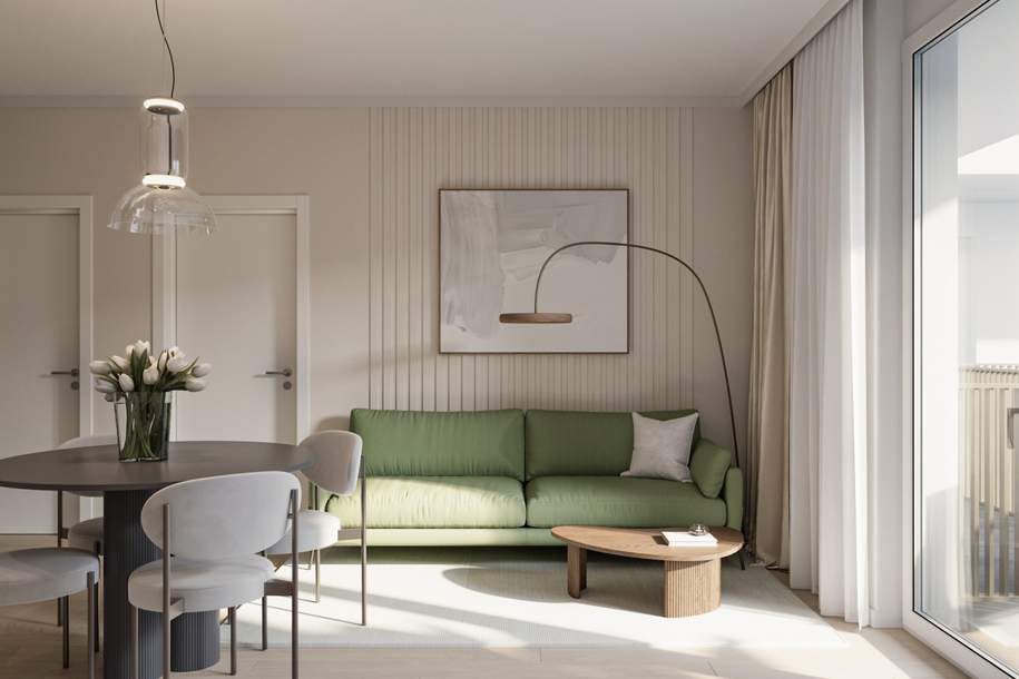 „Wohnoase Siebenbrunnengasse 44 – STILVOLL WOHNEN MIT WEITBLICK – Nachhaltig. Besonders.“, Wohnung-kauf, 1.654.600,€, 1050 Wien 5., Margareten