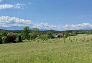 Velden - Köstenberg: Besonderes Panorama-Baugrundstück in sonniger Lage über der Nebelgrenze