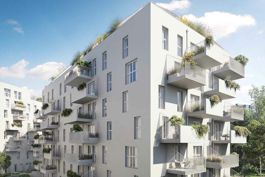 Helle 3-Zimmer-Wohnung mit Balkon – Provisionsfrei!, Wohnung-kauf, 371.000,€, 1210 Wien 21., Floridsdorf