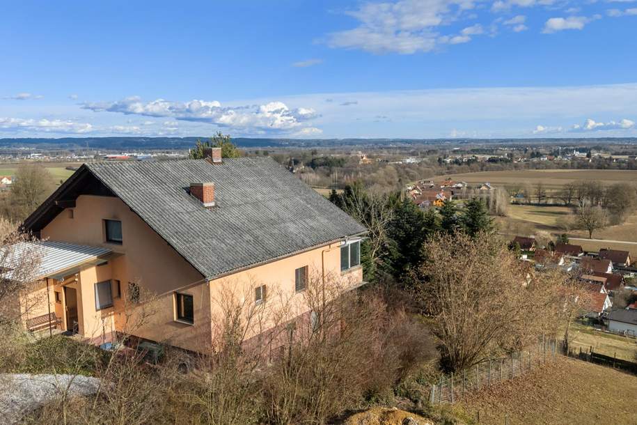 Sonnenhang trifft auf Weitblick! Großzügiges Einfamilienhaus in begehrter Lage von Langaberg, Haus-kauf, 345.000,€, 8403 Leibnitz