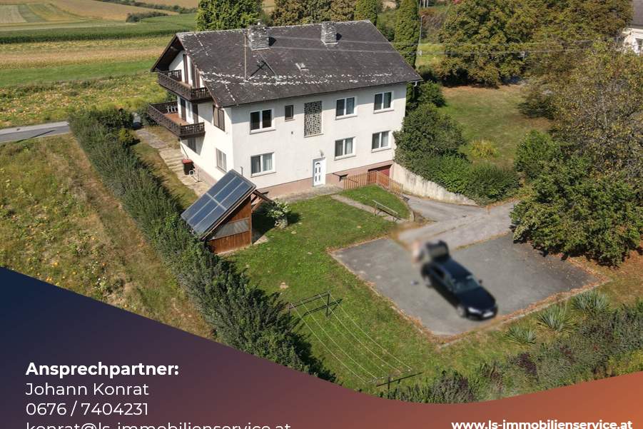 Wohnhaus mit mehreren Zimmern in Hackerberg!, Haus-kauf, 348.000,€, 8292 Güssing