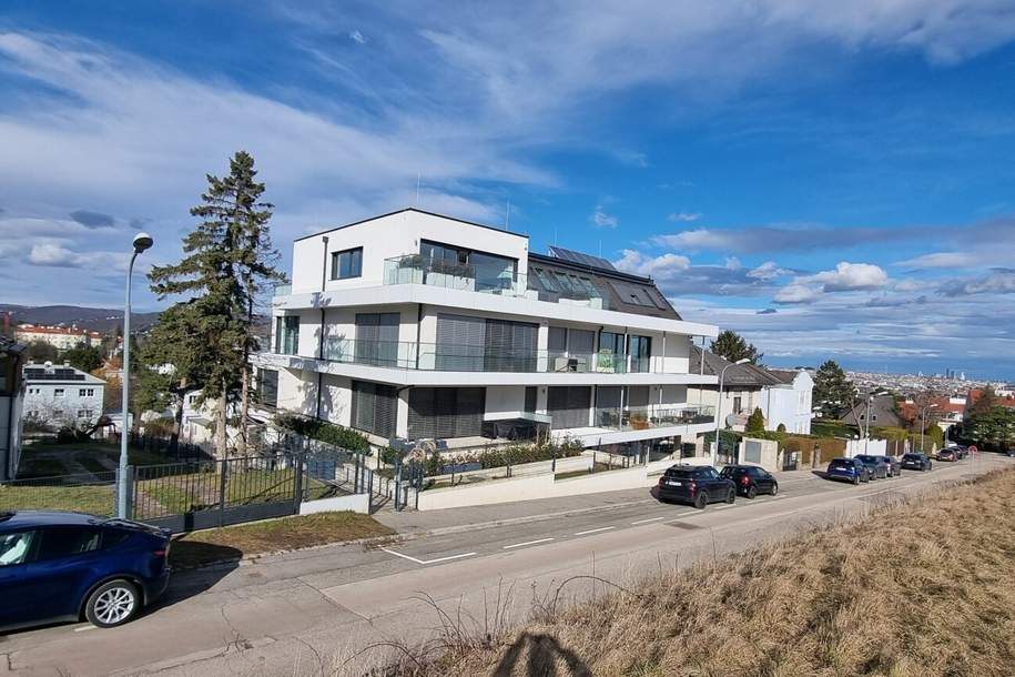 Neubau Grünruhelage mit Wienblick und Eigengarten - Erstbezug, Wohnung-kauf, 695.000,€, 1130 Wien 13., Hietzing