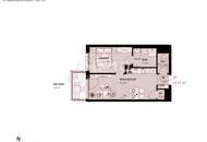 Stilvoller Erstbezug im Donaufeld – moderne 2-Zimmer Wohnung mit Balkon