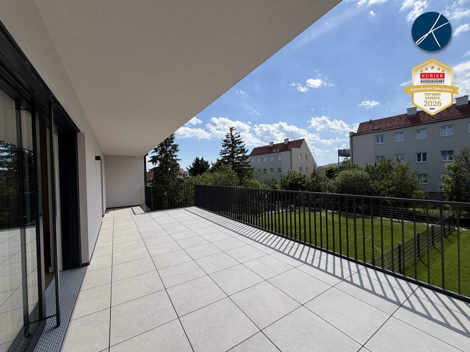 Familienwohntraum mit 37m² Balkon und Grünblick (Top 5) - Erstbezug!