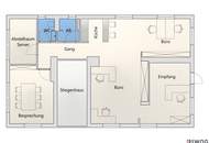 Topsaniertes 99m² EG-Büro mit eigenem Vorgarten | Moderne Ausstattung inkl. Teeküche und Klima