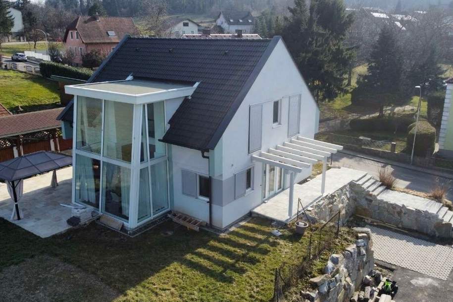 Lichtdurchflutetes, modernes, und großzügig angelegtes Einfamilienhaus mit traumhaftem Blick in die Natur!!, Haus-kauf, 480.000,€, 2625 Neunkirchen