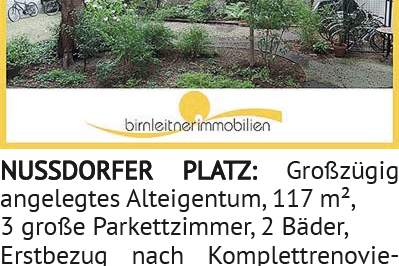 NUSSDORFER PLATATATA Z: Gro ß zü gig, Wohnung-kauf, 1190 Wien 19., Döbling