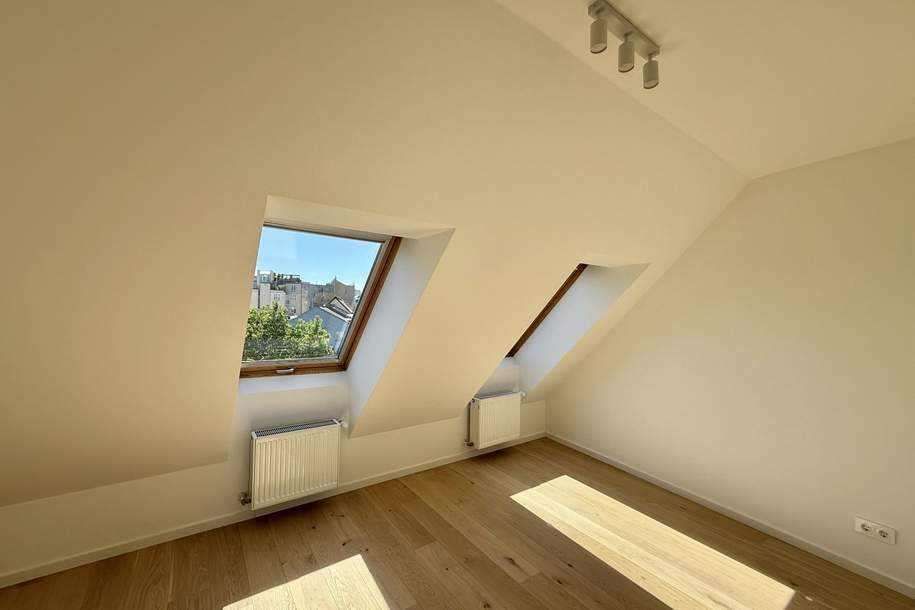 Luxuriöse Dachgeschoß-Maisonette mit Sonnenterrasse und atemberaubendem Panoramablick, Wohnung-kauf, 590.000,€, 1050 Wien 5., Margareten