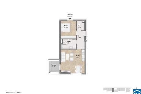 Nachhaltig & stilvoll wohnen: UrbanGreenGeidorf in Graz, Wohnung-kauf, 199.305,€, 8010 Graz(Stadt)