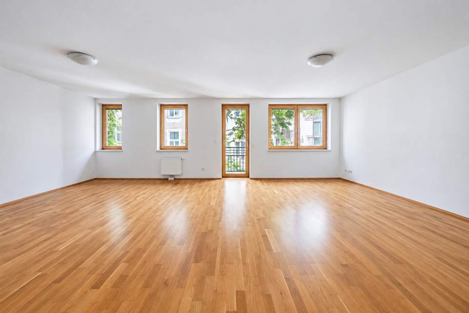 VIEL RAUM IN BESTLAGE 1070 | 4-Zimmer-Variante im 1. OG mit Garten, 2 Loggien &amp; Garage, Wohnung-kauf, 895.000,€, 1070 Wien 7., Neubau