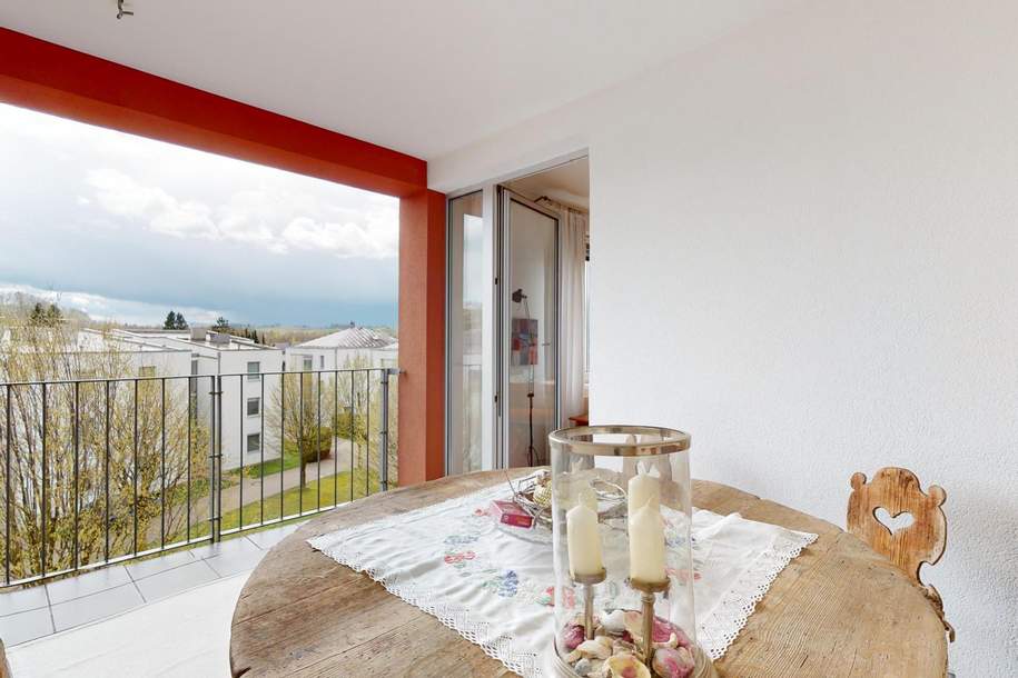 Penthousewohnung mit 360° Blick &amp; 2 Terrassen, Wohnung-kauf, 370.000,€, 4600 Wels(Stadt)