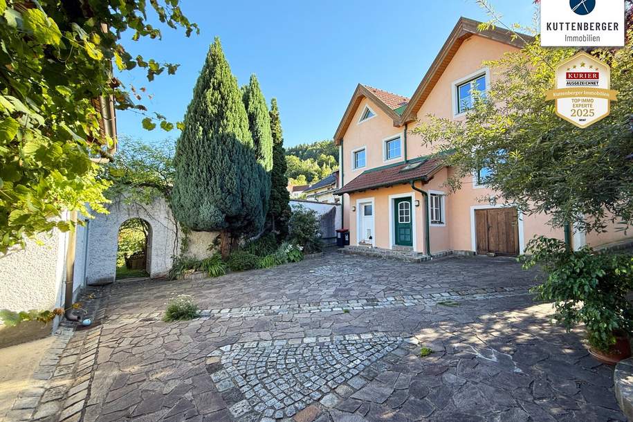 Charmantes Wohnhaus mit Garten, Scheune und traumhaftem Blick ins Grüne, Haus-kauf, 380.000,€, 3620 Krems(Land)