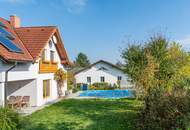 Idyllisches Einfamilienhaus mit Panoramablick und modernem Energiesystem