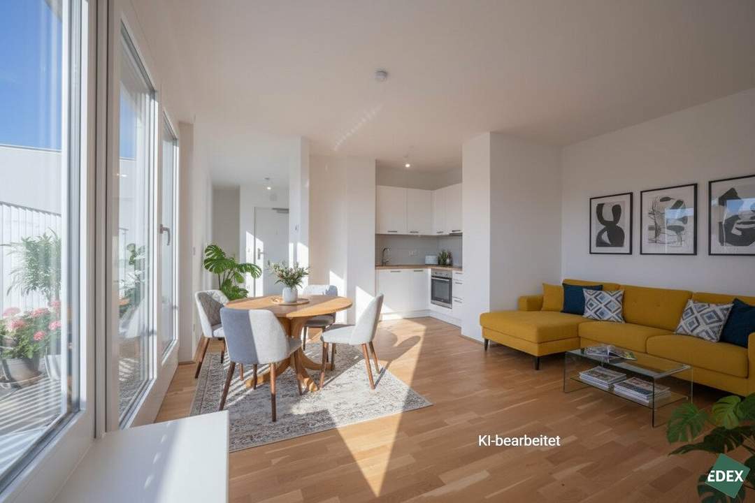 UMS ECK 51 – Charmante 3-Zimmer-Wohnung mit Terrasse