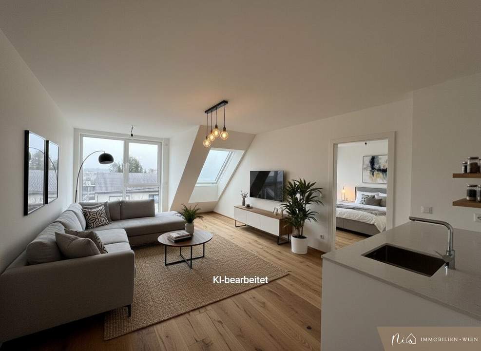 3-ZI-Dachgeschoß Wohnung mit Terrasse-Erstbezug