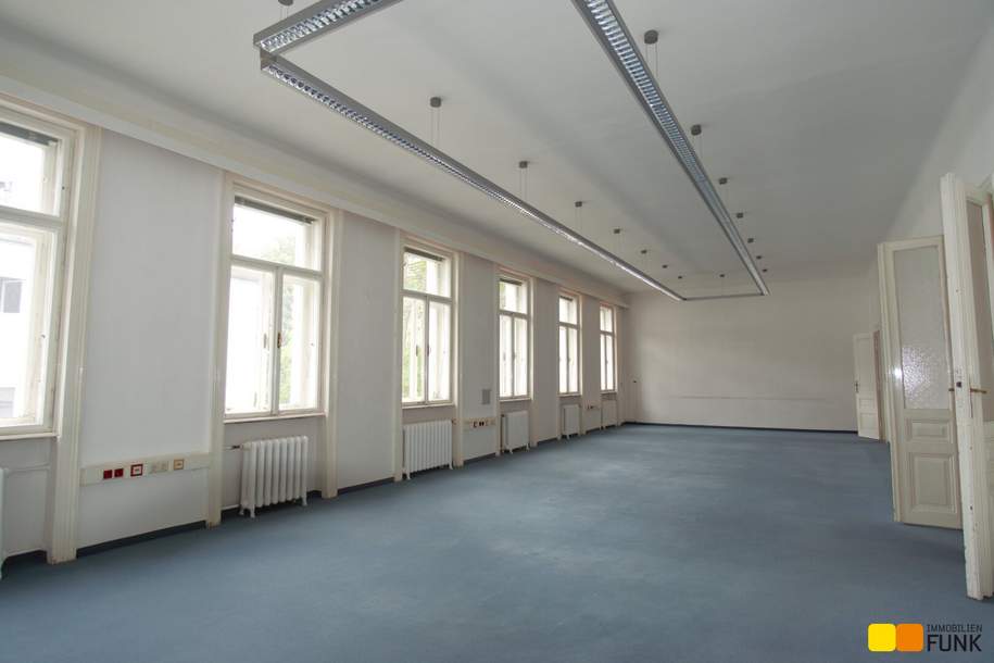 Geräumiges Altbau-Büro in innerstädtischer Bestlage, Gewerbeobjekt-miete, 6.955,85,€, 1090 Wien 9., Alsergrund