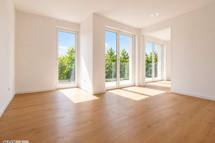 LIMITIERTE PREISVORTEILE - Wer jetzt nicht kauft, zahlt später deutlich mehr | Traumhafter Parkblick | Bestlage Schlingermarkt / SCN, Wohnung-kauf, 277.000,€, 1020 Wien 2., Leopoldstadt