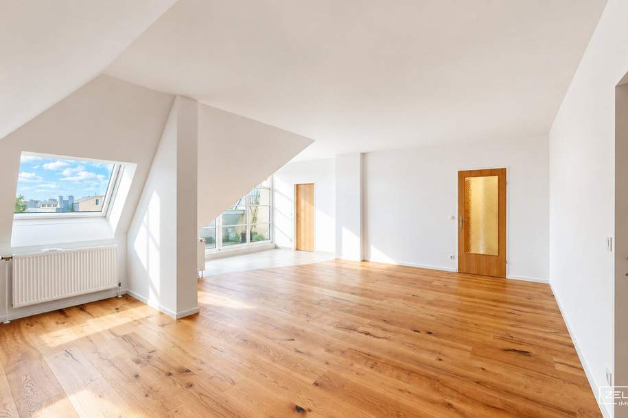 FAMILIENHIT IM DACHGESCHOSS – großzügiges Wohnen nahe Riverside, Liesinger Bad &amp; Schloss Liesing | ZELLMANN IMMOBILIEN, Wohnung-kauf, 549.500,€, 1230 Wien 23., Liesing