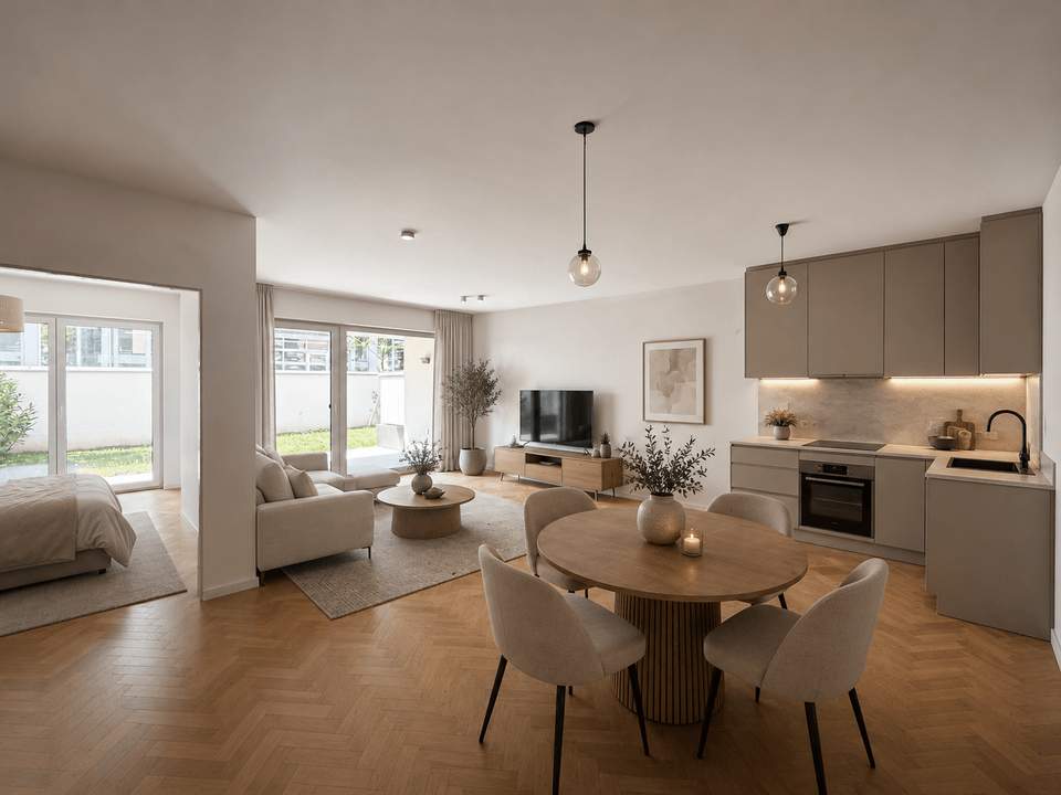 ERSTBEZUG: 3-Zimmer-Neubauwohnung mit Garten in Bestlage – Vogelweiderstraße | Salzburg | Volle WBF möglich!